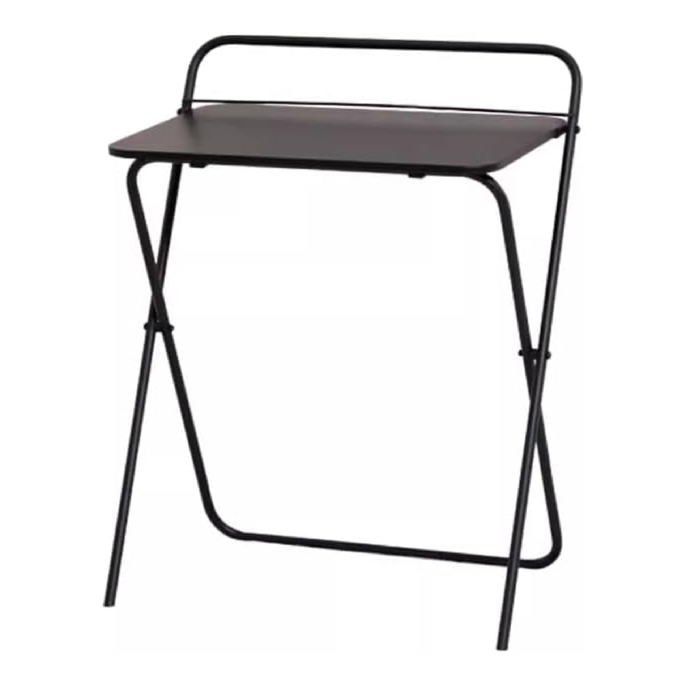 Modern Folding Desk Oak Black
