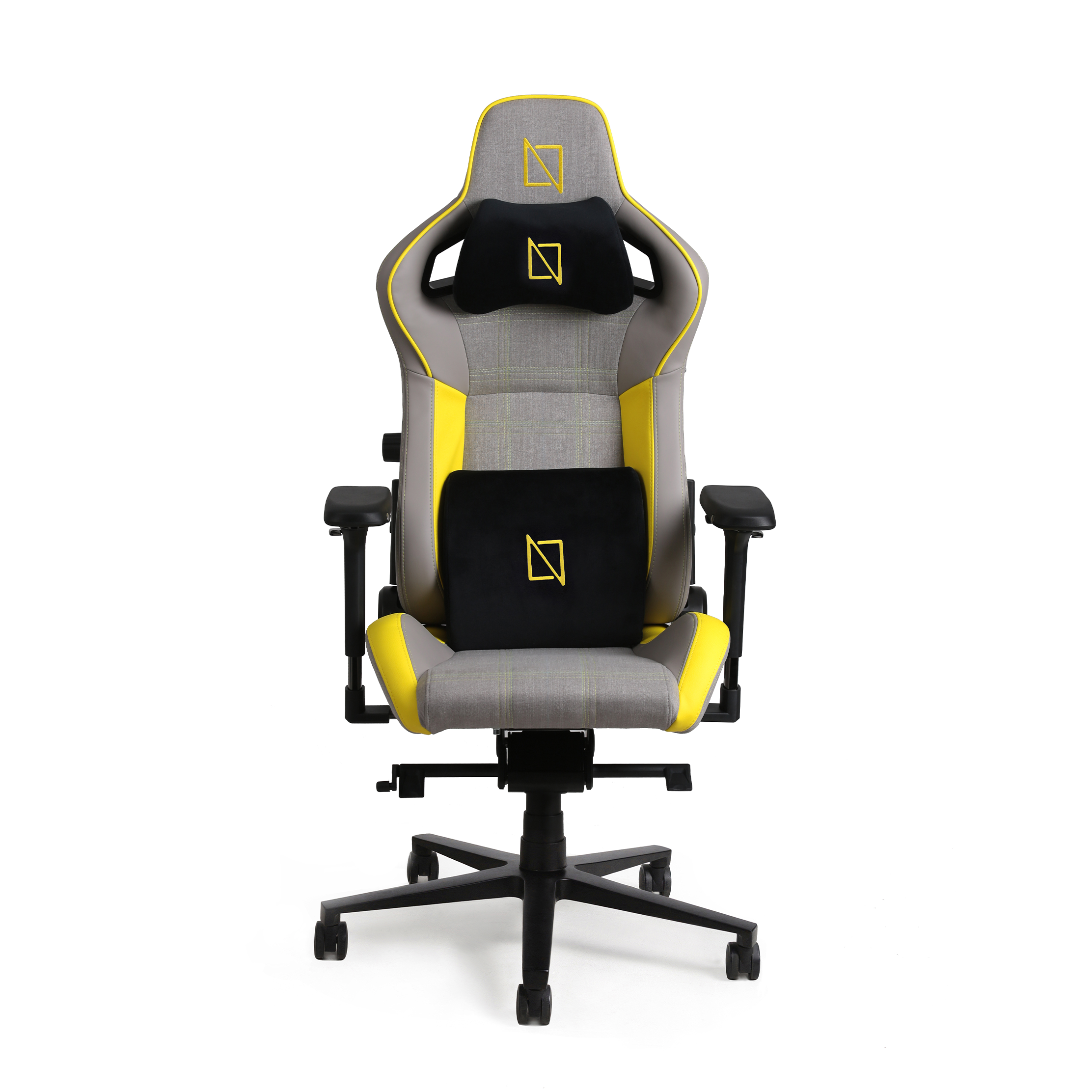 Ergonomic Yellow Gaming Chair with Lumbar Support – Navo Brands