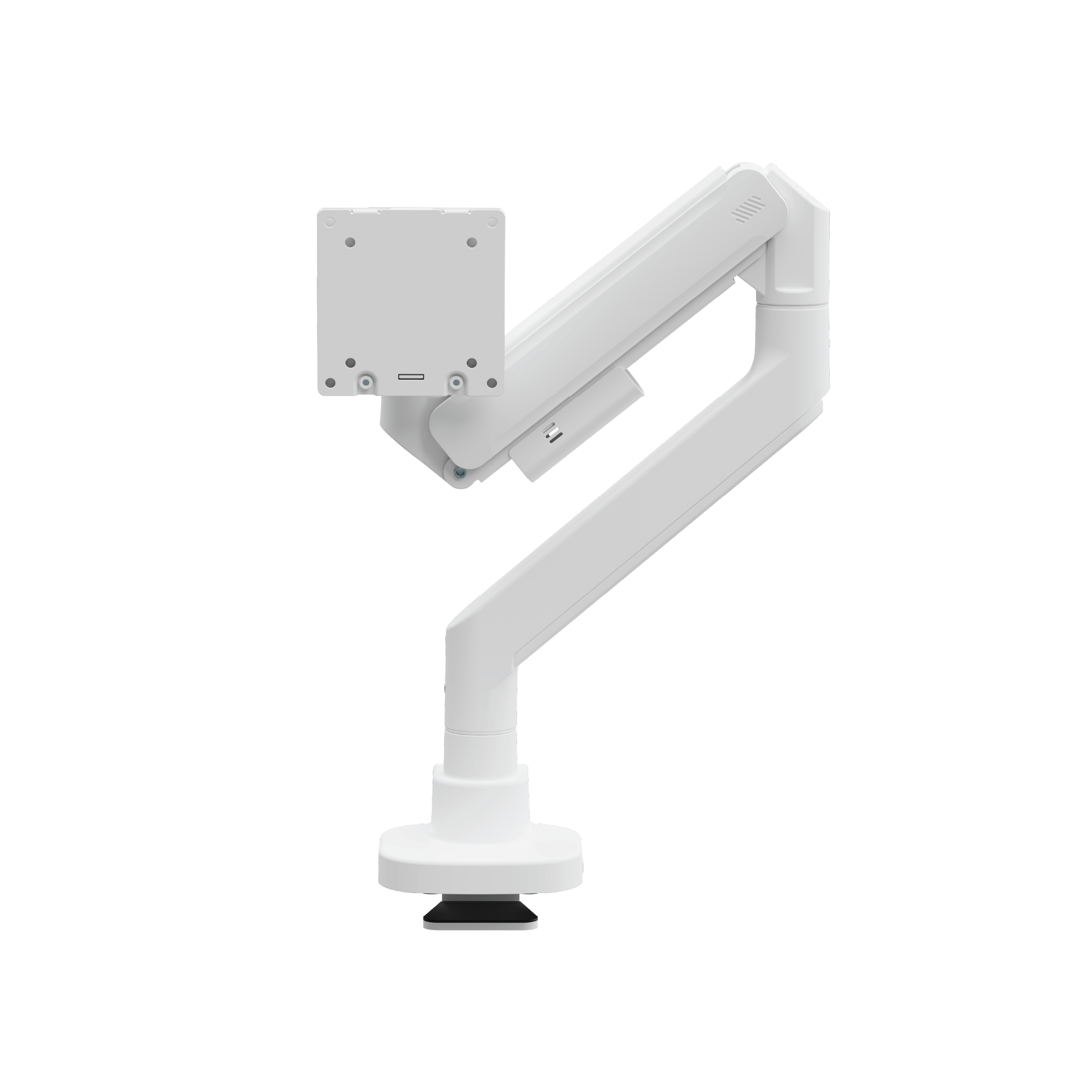 Single Monitor Arm - Model Y Pro - White