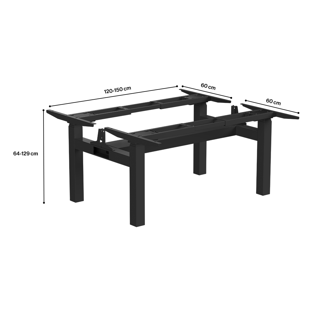 Navodesk Duo Dimensions Image