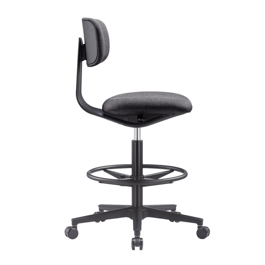 Pluto Plus Office Chair Pure Black