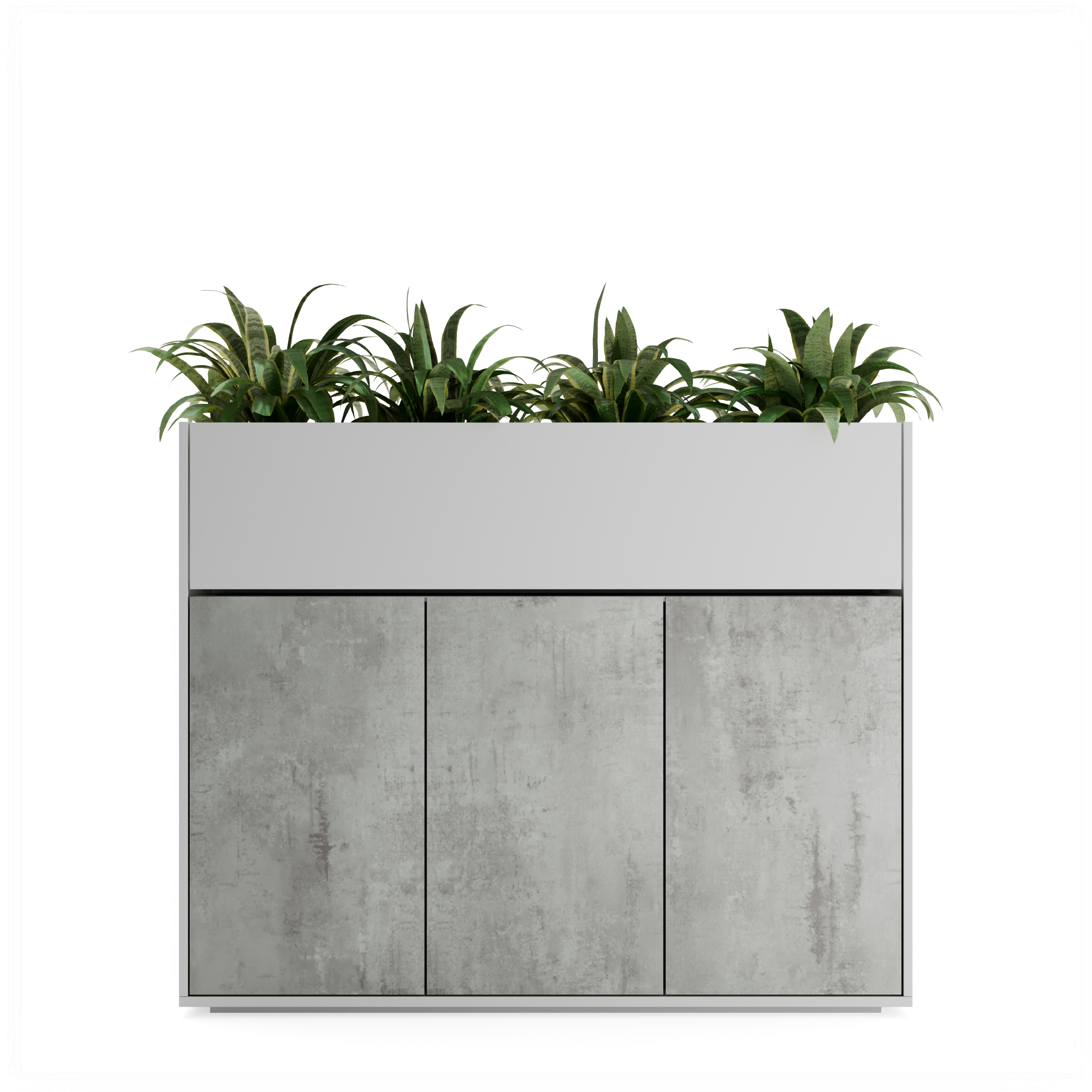 Series A – Planter Storage Cabinet 3-Door