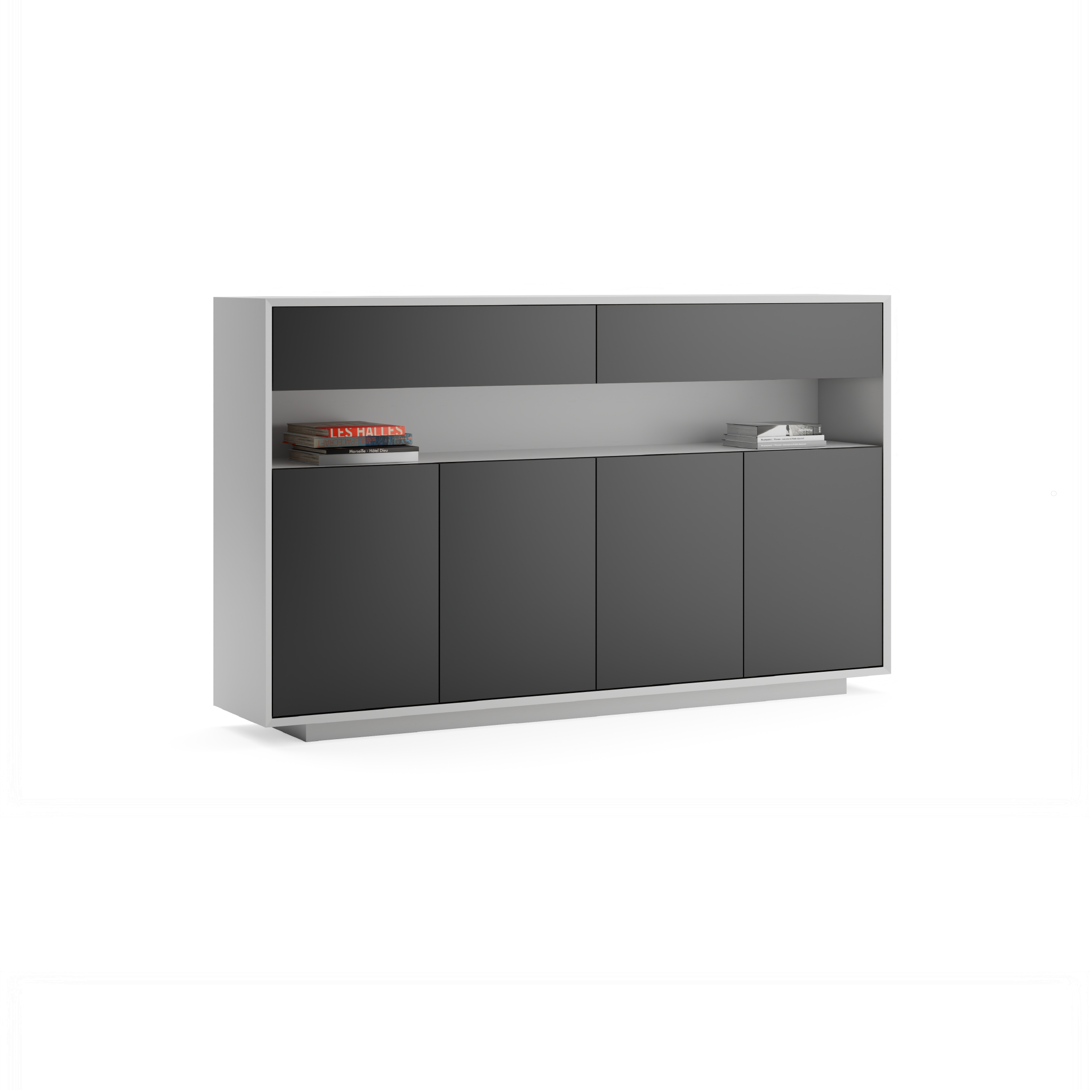 Series A – Medium Height Credenza Cabinet