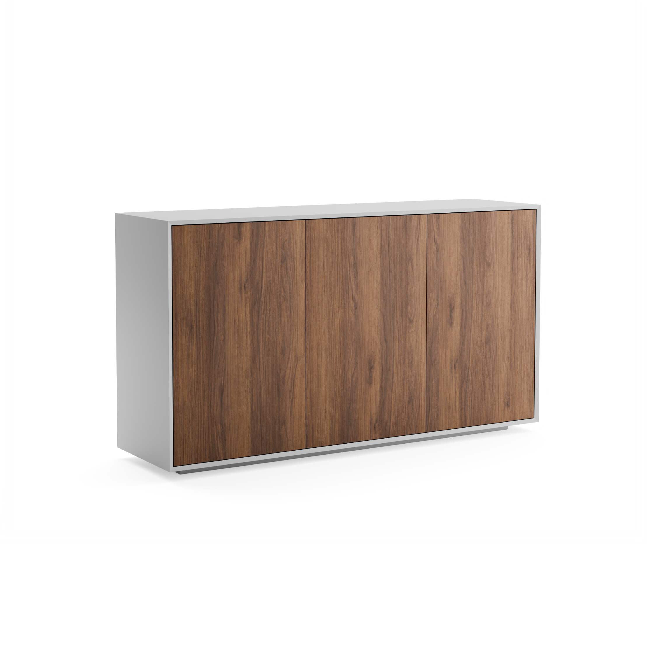 Series A – Low Height 3-Door Cabinet (Stone Grey Worktop)