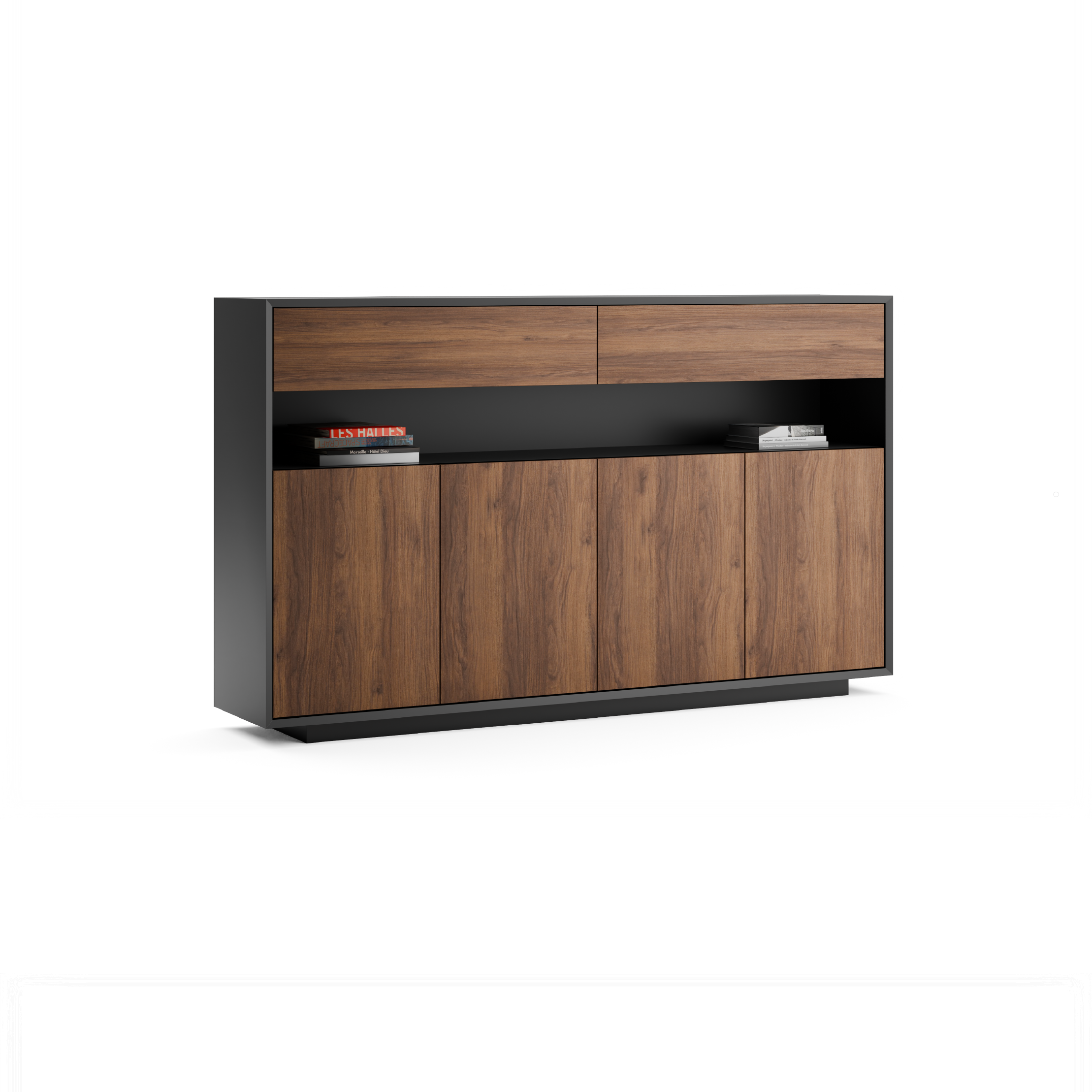 Series A – Medium Height Credenza Cabinet
