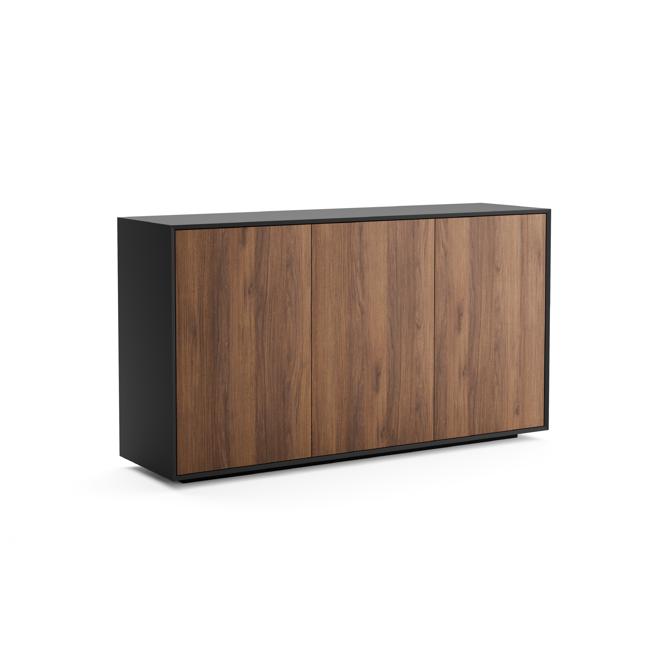Series A – Low Height 3-Door Cabinet (Stone Grey Worktop)