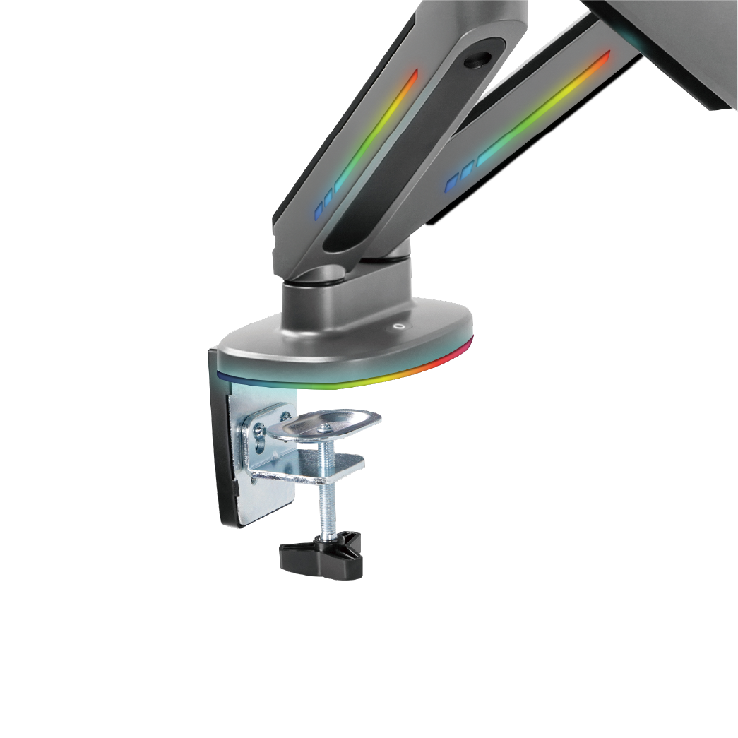 Dual Monitor Arm Model Xr Space Grey
