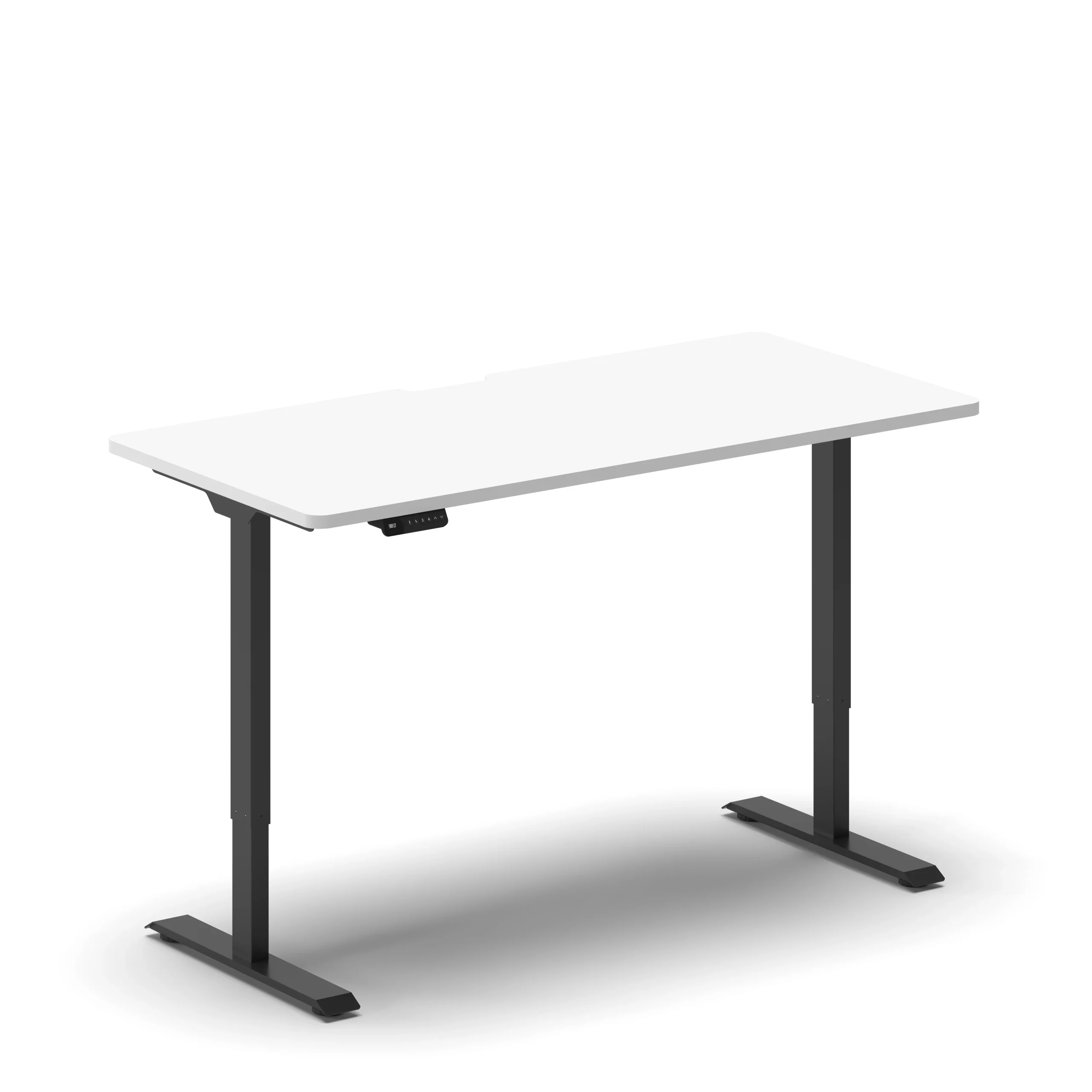 Navodesk® Eco Standing Desk Black White 150 Cm X 76 Cm 1