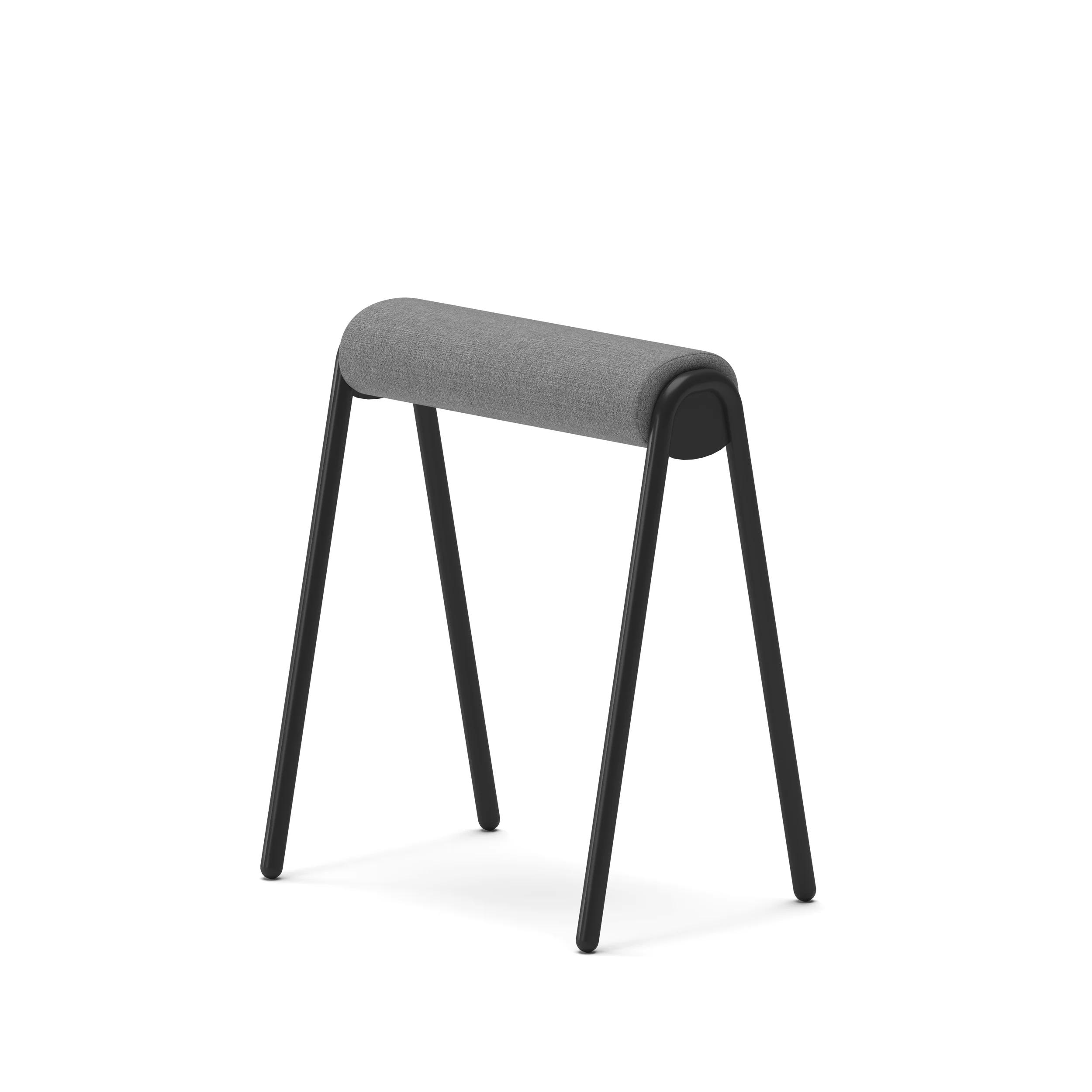 Arc Office Stool Black2